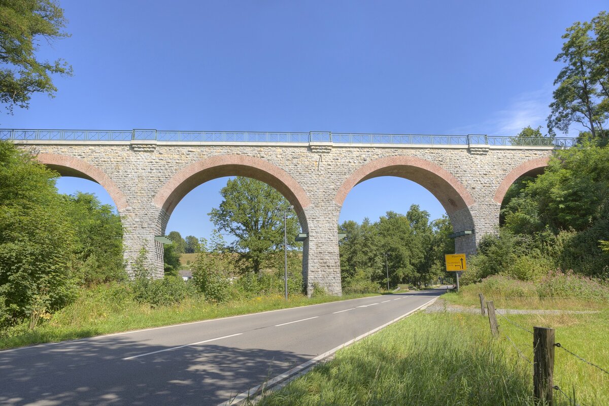 Viadukt Linde auf Sülzbahnsteig Viadukt Linde auf Sülzbahnsteig